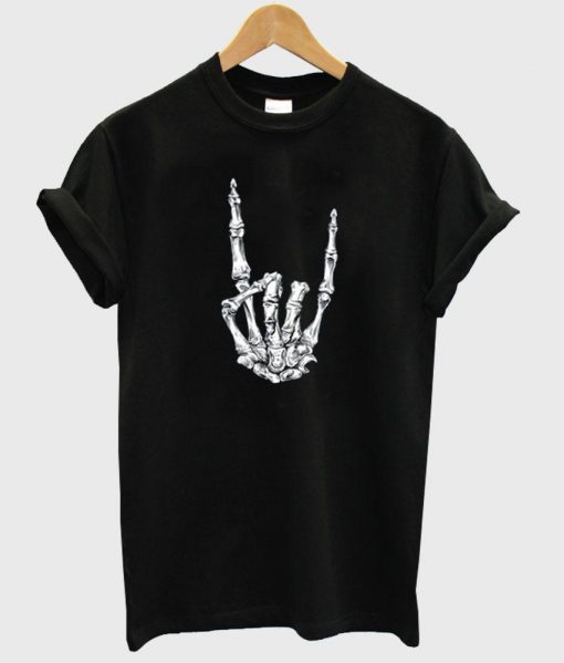 rock hand top Z T shirt