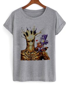 rocket raccoon comic T shirt