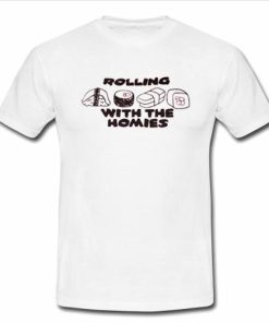 rolling sushi tshirt