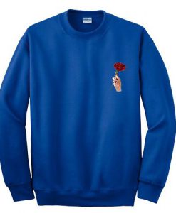 rose  sweatshirt