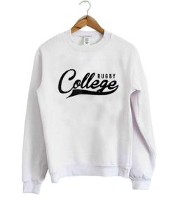 rugby college sweatshirt