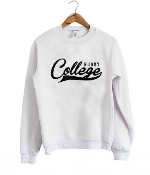 rugby college sweatshirt