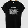 rules for dating tshirt