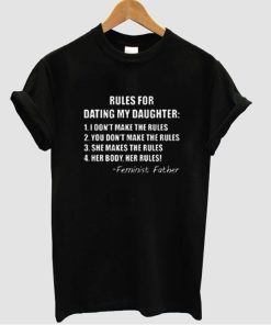 rules for dating tshirt