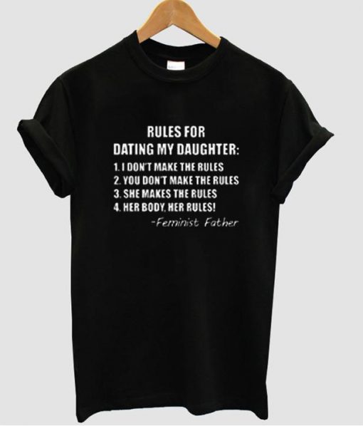 rules for dating tshirt