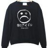 sad face sweatshirt