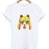 sailor moon face tshirt