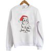 santa paws sweatshirt