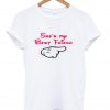 she's my best friend tshirt
