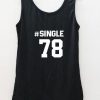 #single 78 Tank Top back