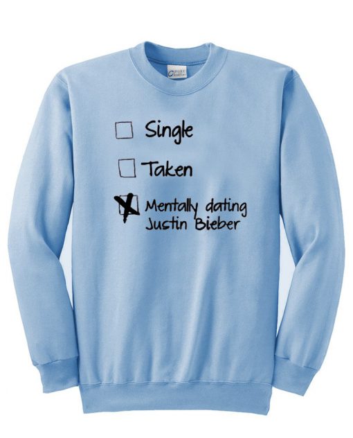 single taken sweatshirt