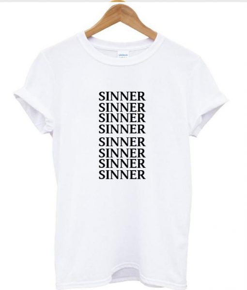 sinner tshirt