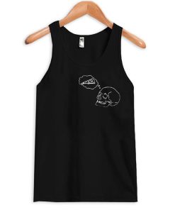 skull and pizza tanktop