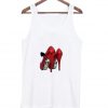 skull high heels tanktop