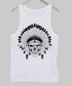 skull indiana Tank Top