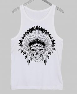 skull indiana Tank Top