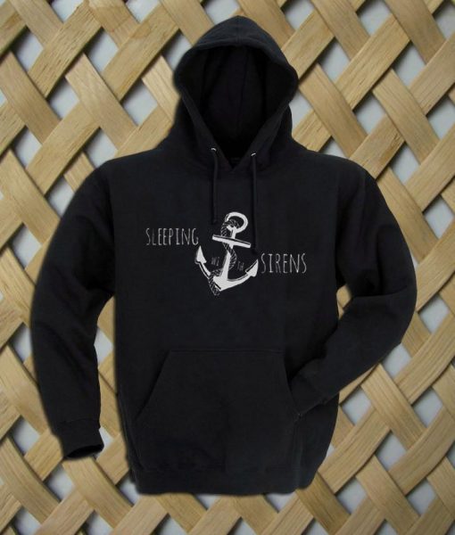 Sleeping With Sirens Logo Anchor1 Hoodie