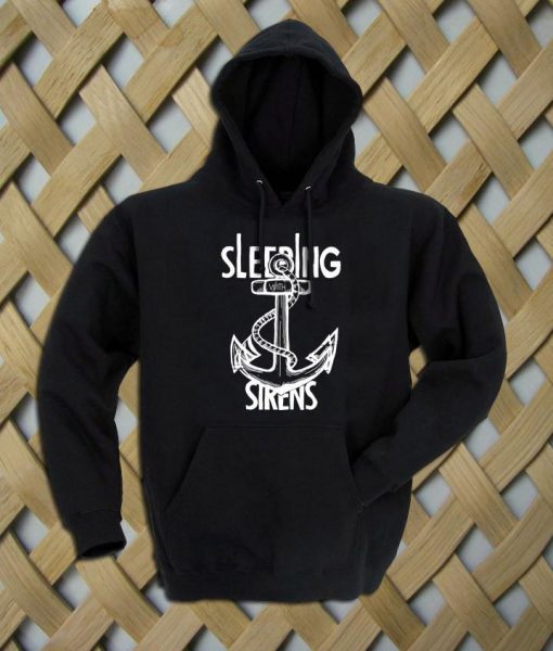 Sleeping With Sirens Logo Anchor Hoodie