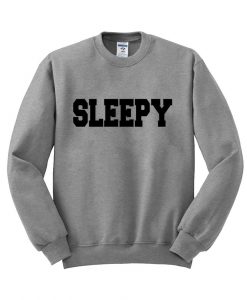 sleepy sweatshirt