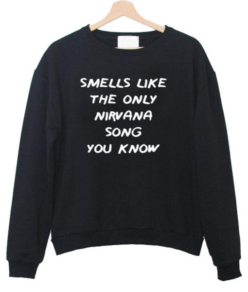 smells like sweatshirt