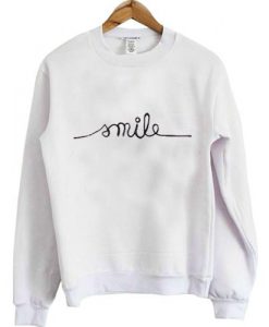 smile sweatshirt