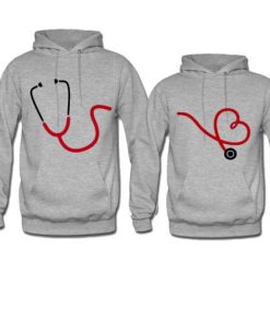 stetoskop hoodie couple