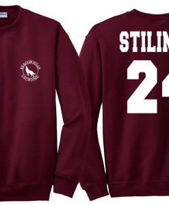 stilinski 24 sweatshirt