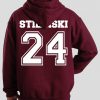 stilinski back Hoodie