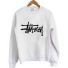 stussy logo sweatshirt