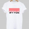 style T shirt