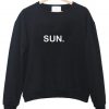 sun sweatshirt