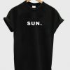 sun tshirt