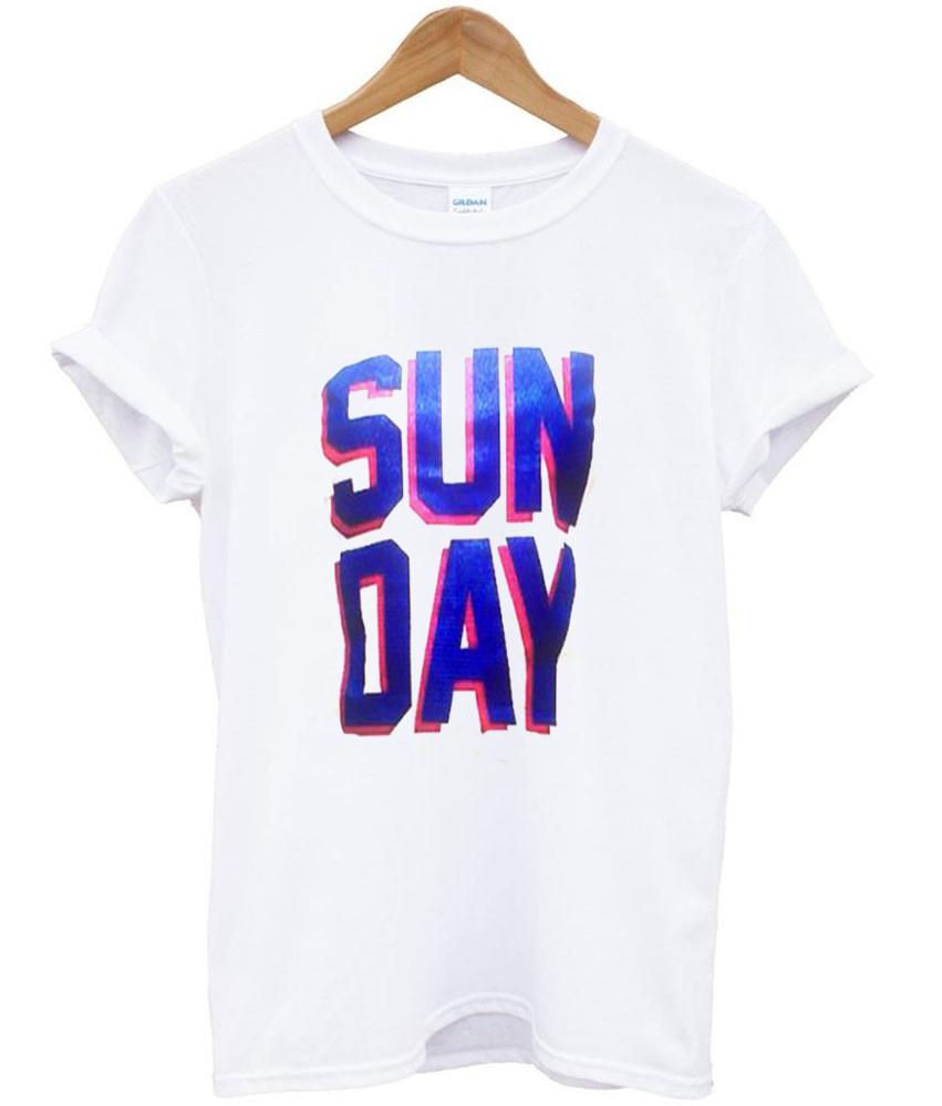 on any sunday shirt