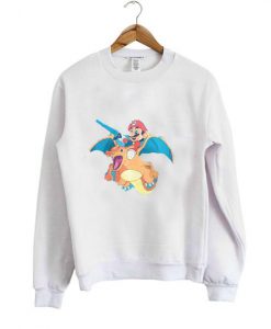 super mario sweatshirt