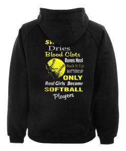 sweat dries blood clots hoodie back
