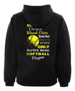 sweat dries blood clots hoodie back