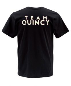 team quincy tshirt back