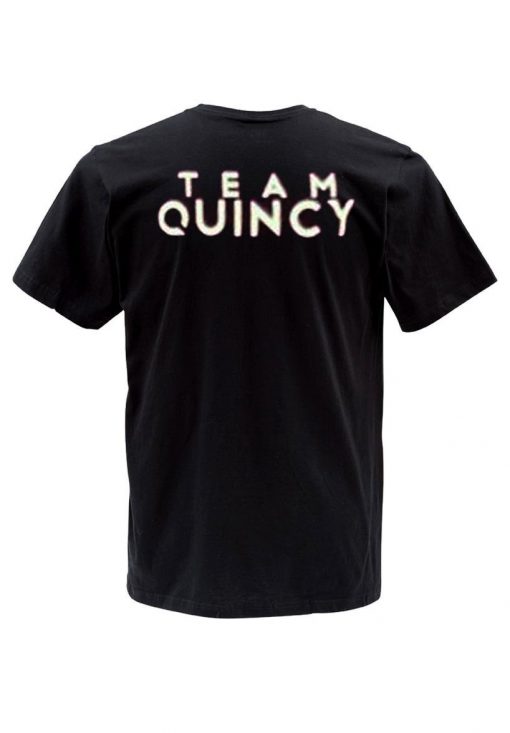 team quincy tshirt back