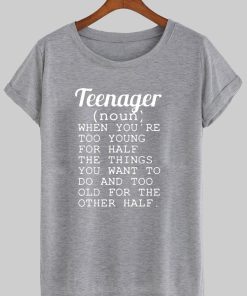 teenager T shirt