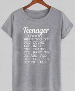 teenager T shirt