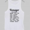 teenager tanktop