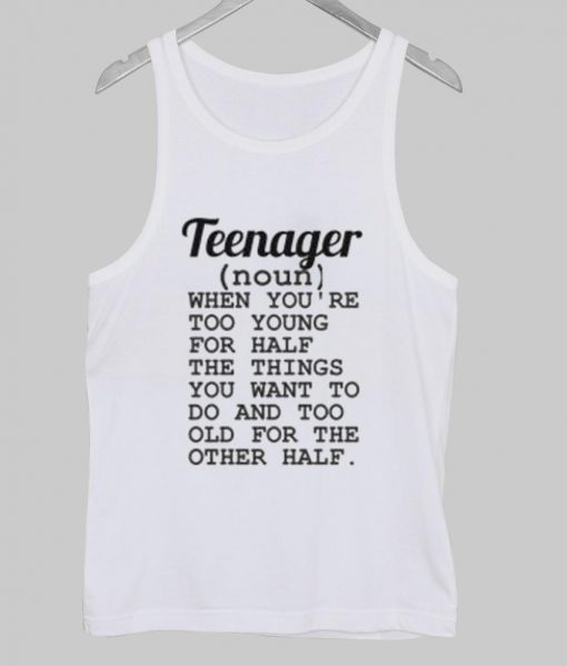 teenager tanktop