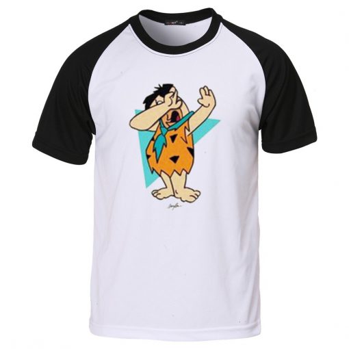 the flinstones raglan T shirt