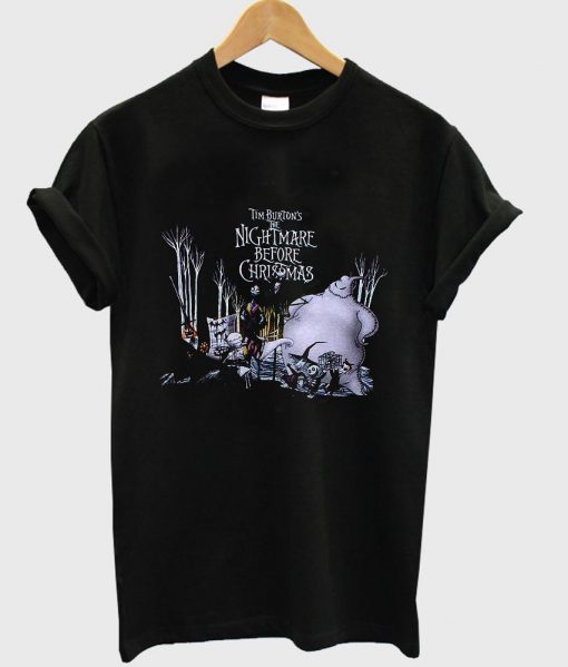 the nightmare before christmas tshirt