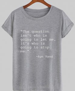 the question T shirt