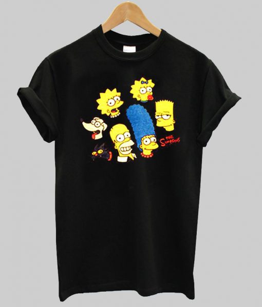 the simpsons family T shirt