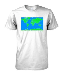 the world's greatest planet on earth tshirt