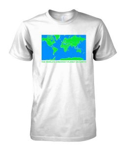 the world's greatest planet on earth tshirt