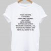 the is no hope T shirt