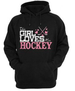 this girl loves hockey